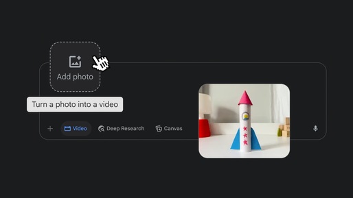 AI-ul Google dobândește o nouă funcție de generare video