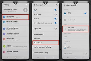 Cum muți eSIM-ul pe un nou telefon Android fără cartelă fizică 