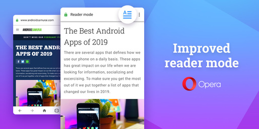 Cum să activezi funcția „Reader Mode” în Opera pentru lectură fără reclame