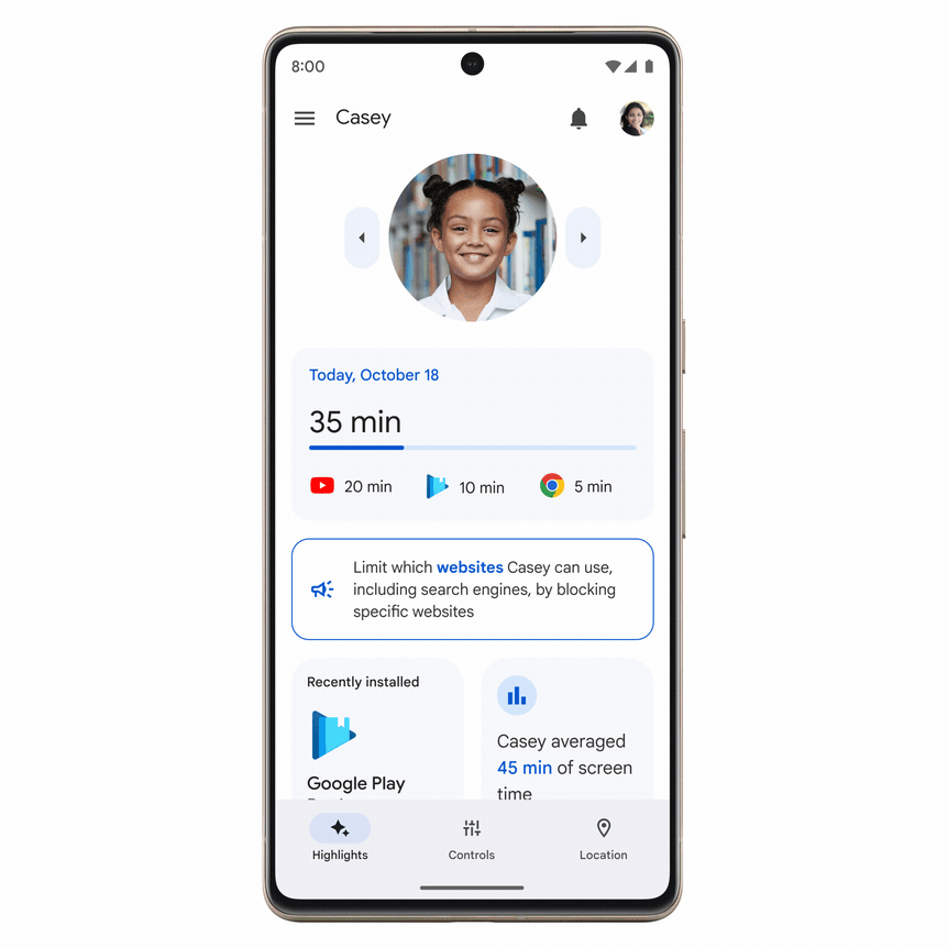 Cum activezi pairing mode ca părinte pe Android și limitezi conținutul