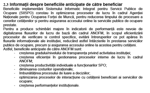 DOCUMENT Power Net Consulting și Arobs System vor realiza pentru ANOFM un sistem IT care va asigura accesul online la serviciile publice de ocupare