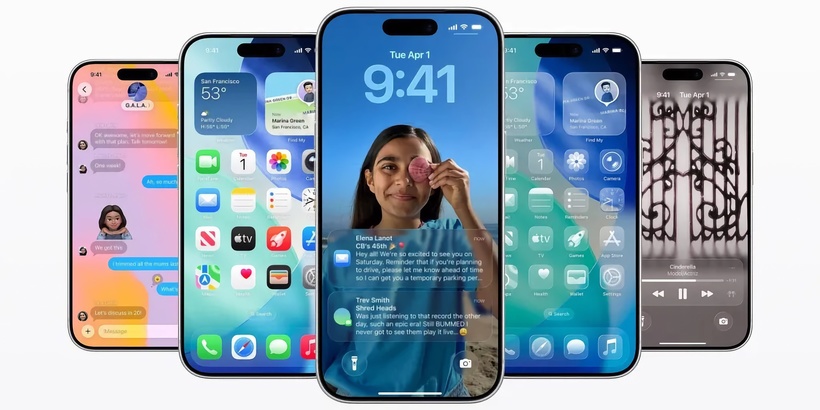 Apple a lansat iOS 26 cu Liquid Glass 