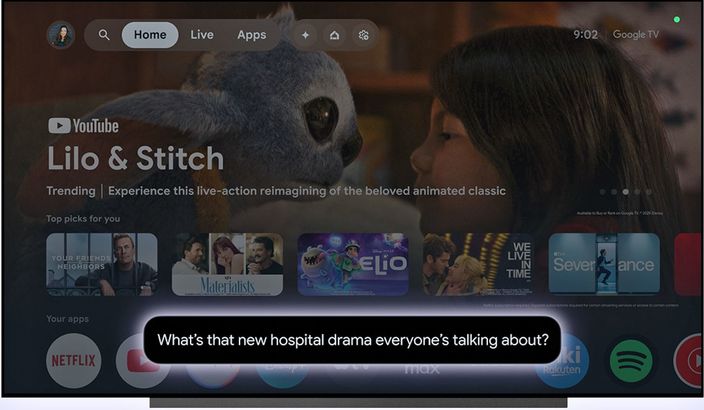 AI-ul Gemini ajunge pe Google TV