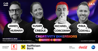 Conferința IAA Creativity4Better se întoarce în 2025 într-un format care explorează toate dimensiunile creativității