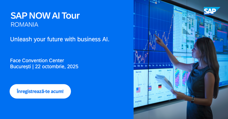 SAP NOW AI Tour Romania: Cum transformă inteligența artificială viitorul afacerilor