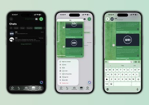 WhatsApp adoptă designul Liquid Glass