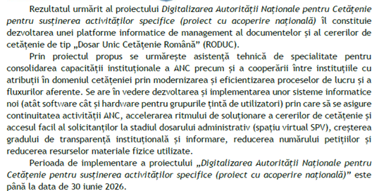 Vodafone digitalizează Autoritatea Națională pentru Cetățenie DOCUMENT
