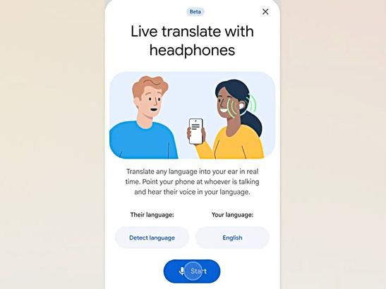 Google Translate realizează traduceri în timp real la căști