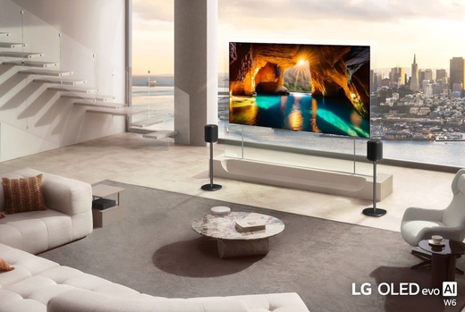 LG lansează Wallpaper TV W6, un televizor cu o grosime de 9 mm