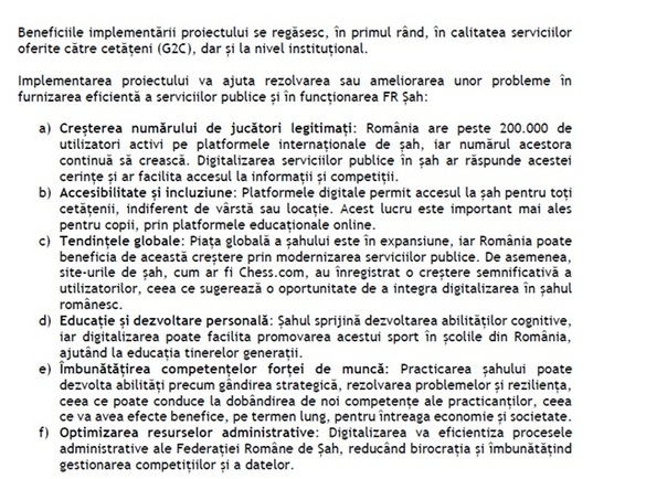 DOCUMENT Schimbare complexă la Federația Română de Șah: vrea să se digitalizeze. Creșterea numărului de jucători legitimați, de la 200.000 în prezent
