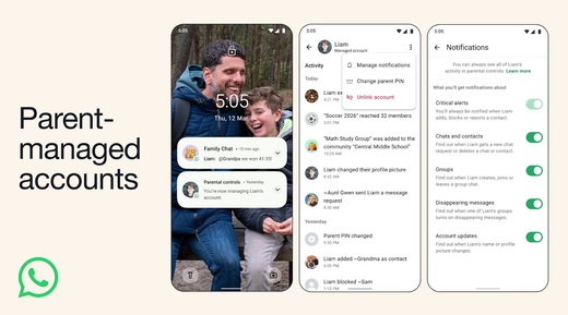 WhatsApp anunță conturile pentru copiii sub 13 ani