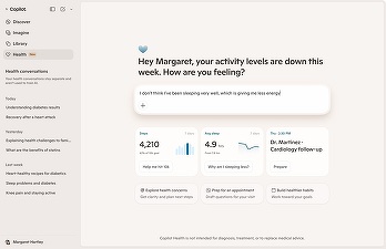 Microsoft lansează Copilot Health