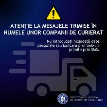 Avertisment - Campanie frauduloasă care imită serviciile de curierat ale DHL