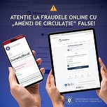 Avertisment - SMS-uri cu false amenzi de circulație, trimise în numele Ghișeul.ro
