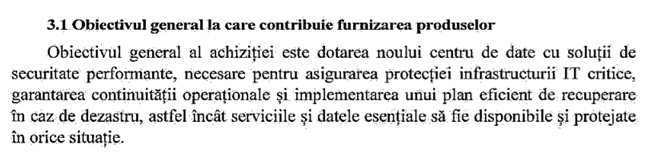 DOCUMENT Noua carte electronică de identitate, sistem îmbunătățit - Internele cumpără soluții de securitate pentru sistemele IT