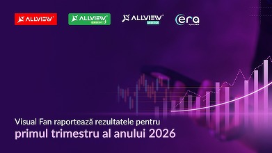 Visual Fan (Allview) anunță una dintre cele mai puternice evoluții financiare din istoria sa