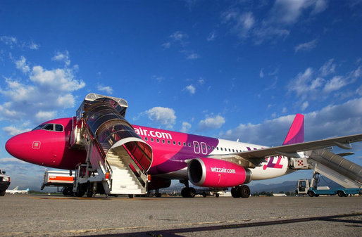 Compania Wizz Air a deschis o bază operațională la Iași, urmând să fie introduse cinci zboruri externe noi