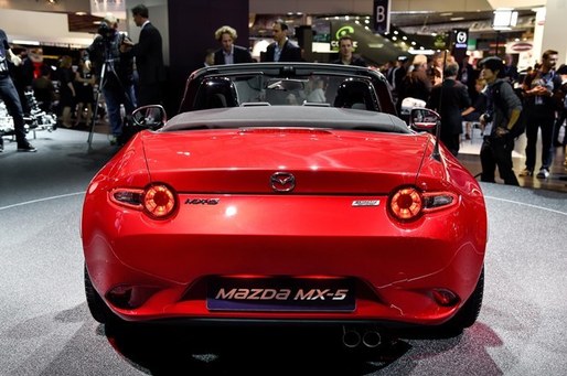 Vânzările Mazda în România au crescut cu 58% în primul semestru 2016