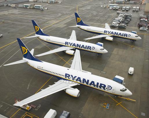 Companiile aeriene low-cost, victimele propriilor reduceri: Profitul Ryanair a scăzut cu 8% în T4, afectat de scăderea accentuată a tarifelor și de deprecierea lirei 