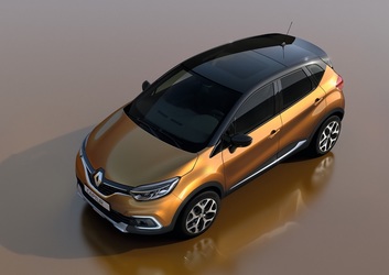 FOTO Renault Captur face-lift, cu noi culori și acoperiș panoramic, debutează la Geneva