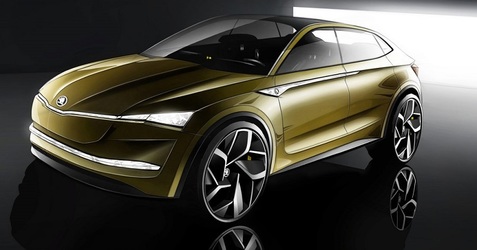 Skoda Vision E, conceptul care anunță primul vehicul electric al cehilor