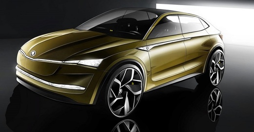 Skoda Vision E, conceptul care anunță primul vehicul electric al cehilor