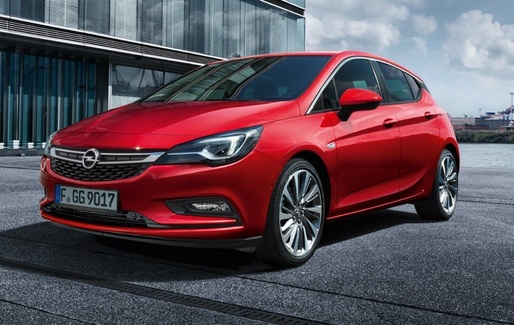 Opel Astra și alte câteva modele vor fi rechemate în service-urile din România pentru defecțiuni la airbaguri