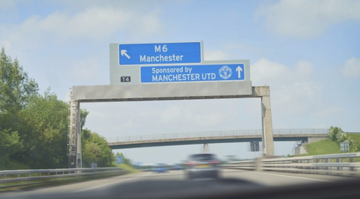Șoferii britanici ar putea conduce pe autostrăzi cu denumiri inedite: Manchester United M6, Microsoft M4 sau Adidas A1