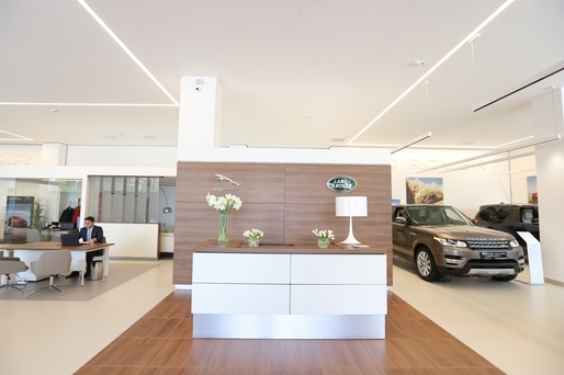 Țiriac Auto a investit un milion de euro într-un nou showroom Jaguar Land Rover