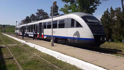 Traficul feroviar de pasageri între Grădiștea și Giurgiu a fost reluat vineri, după patru ani