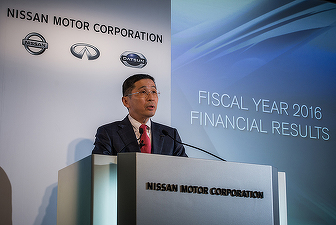 Nissan a anunțat vânzări în creștere și un profit în scădere în anul fiscal 2016. Prognozele sunt asemănătoare și pentru intervalul următor