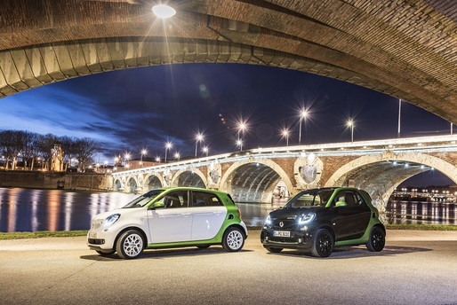 FOTO Mercedes-Benz Romania atacă piața mașinilor electrice urbane cu noua familie „smart electric drive”. Care sunt prețurile pentru piața românească
