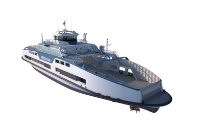 Șantierul naval Damen Galați construiește două feriboturi pentru compania canadiană BC Ferries, contract de peste 57 milioane euro