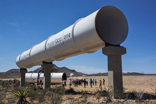 VIDEO Hyperloop One a testat cu succes transportul supersonic propus de miliardarul Elon Musk și pregătește un nou test în următoarele săptămâni