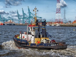 Traficul naval către și dinspre Anvers a fost oprit, după ce un cargo a eșuat