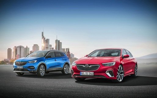 Opel lansează la Frankfurt SUV-ul Grandland X, alături de Insignia GSi, care înlocuiește vechiul OPC