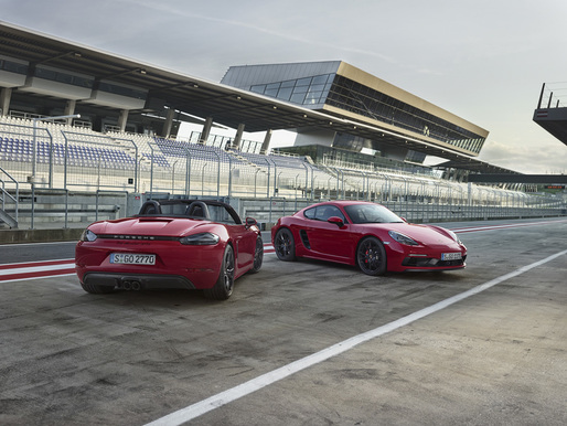 FOTO Porsche lansează două noi versiuni pentru modelele 718 – Boxster și Cayman GTS