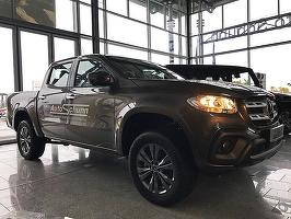 FOTO Unul din dealerii Mercedes sparge gheața cu noul X-Class și îl vinde înainte de lansarea oficială în România