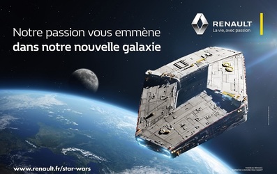 Renault a devenit partener oficial al seriei Star Wars, pentru viitoarele episoade The Last Jedi și Solo: A star Wars Story