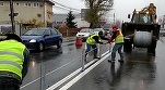 VIDEO Parapet de cablu, montat în premieră pe axul unui drum național în România, pe DN2
