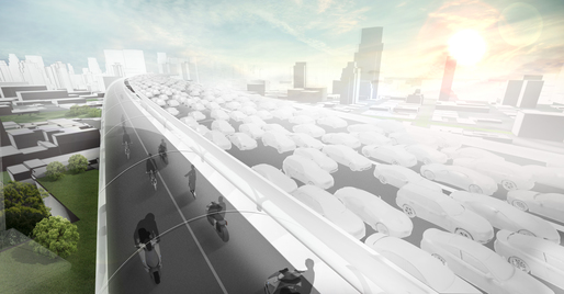 BMW a prezentat un concept de stradă specială pentru vehicule electrice pe două roți în care gestionarea traficului se face cu ajutorul AI-ului