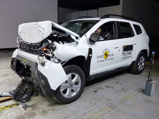 VIDEO&FOTO Dacia Duster 2, numai 3 stele la testele de siguranță EuroNCAP, la fel ca Kia Stonic, Toyota Aygo și Alfa Romeo Giulietta