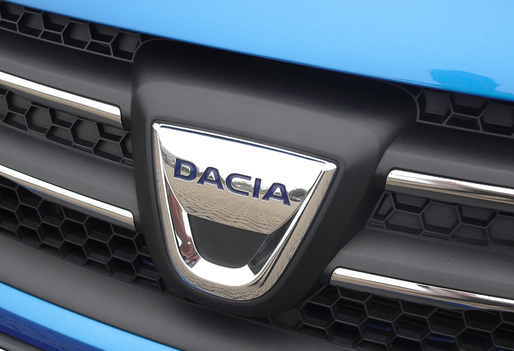 Vânzările Dacia au crescut anul trecut cu 12,2%