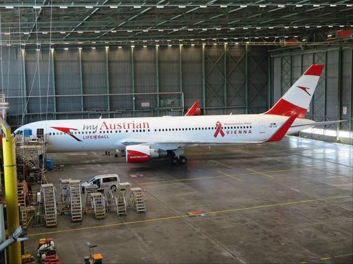 Austrian Airlines anulează un sfert din zborurile programate pentru marți și miercuri, inclusiv spre București