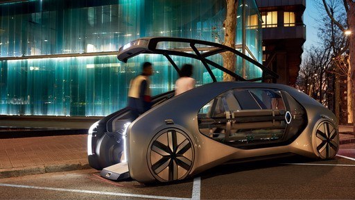 VIDEO & FOTO Renault EZ GO, viitorul robo-taxi, electric și autonom