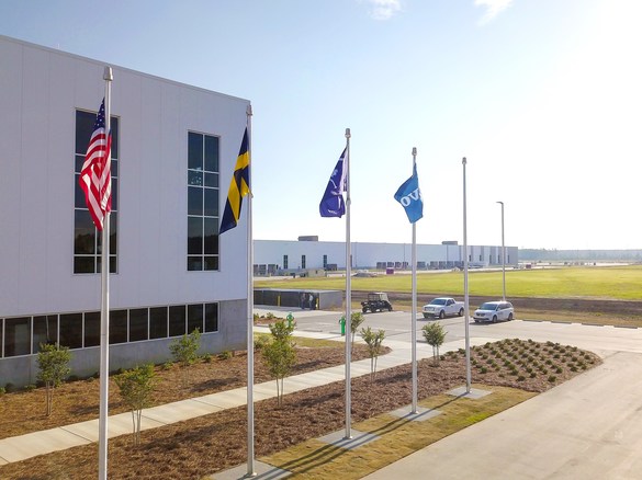 FOTO Volvo a inaugurat prima fabrică proprie în SUA, investiție de 1,1 miliarde dolari