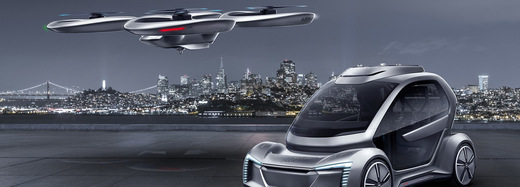 Audi și Airbus au cerut aprobare pentru a testa taxiuri aeriene 