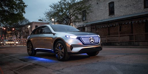 Mercedes-Benz prezintă la Stockholm primul său SUV electric, EQC