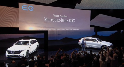 FOTO Premieră mondială: Mercedes-Benz EQC, primul SUV electric al celei mai mari mărci premium din lume, a fost dezvăluit în Suedia