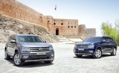 VW lansează uriașul SUV Teramont în Orientul Mijlociu. Modelul este fabricat în SUA, depășește 5 metri și are un motor de 3.6 litri